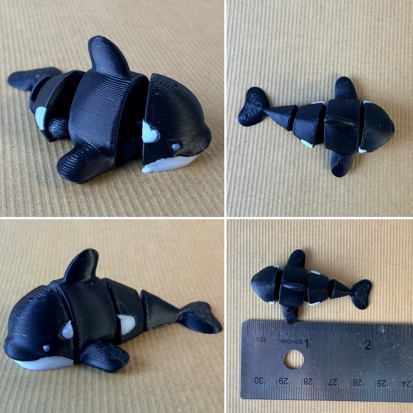 Articulated Mini Fidget Toy - Pack Of 4