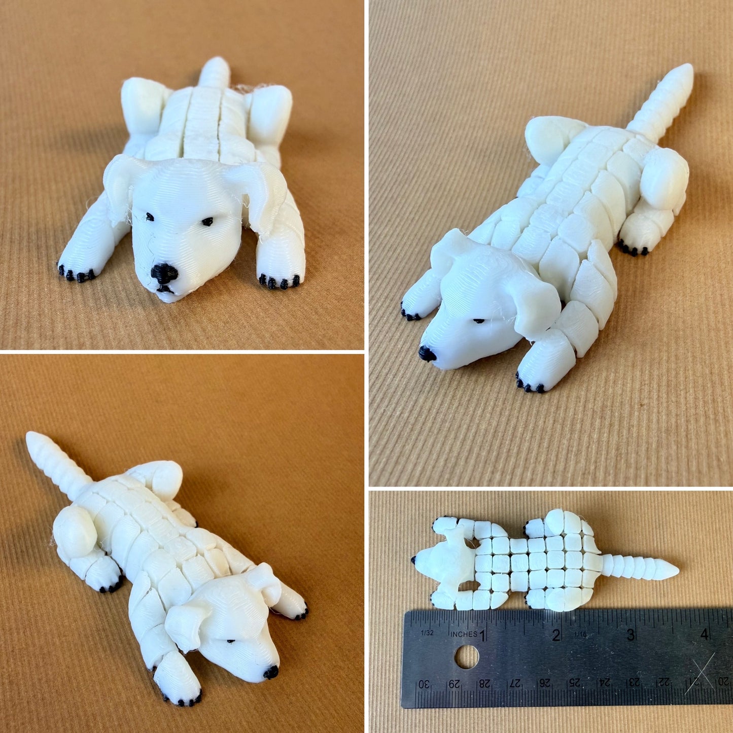 Articulated Mini Fidget Toy - Pack Of 4
