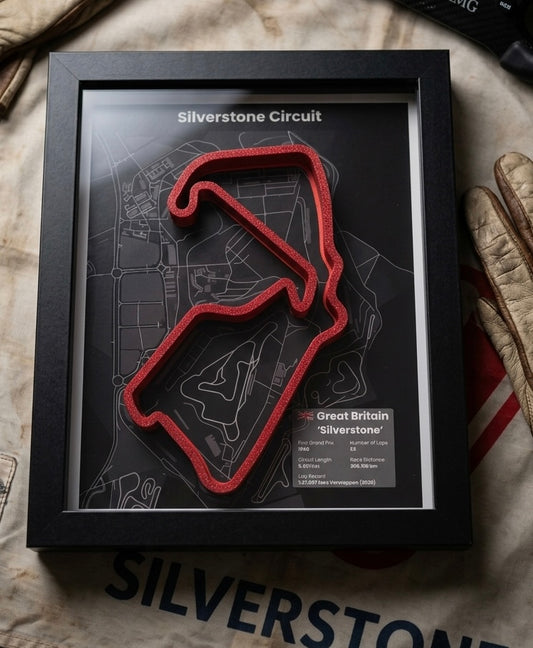 F1 Circuit Silverstone Track 3D