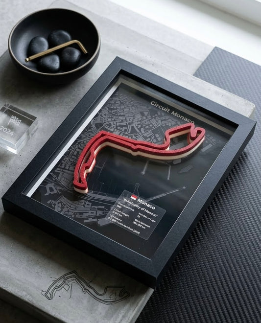 F1 Monaco Circuit Track 3D